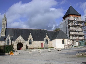 Couverture de l'Eglise Saint-Melaine